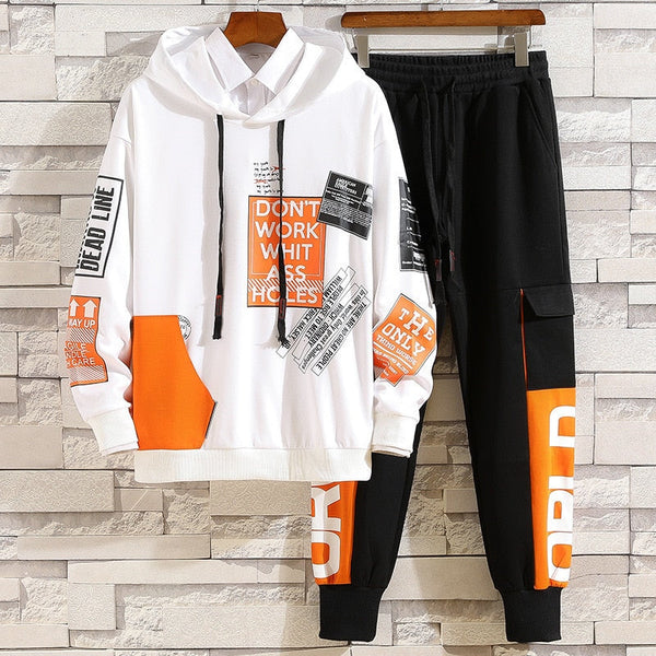 Tracksuit Outfits For Men Two Piece